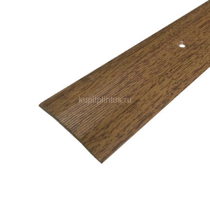 Заказать Порог алюминиевый декорированный А5 КД Дуб темный 2,7 м Заказать Порог алюминиевый декорированный А5 КД Дуб темный 2,7 м