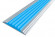 Заказать Профиль алюминиевый противоскользящий полоса Стандарт 40 мм Алюминий-Голубой 2,7м 
