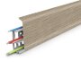 Напольный плинтус с кабель-каналом 70 мм Идеал Деконика Д-П70 208 дуб мокко 2,2 м Напольный плинтус с кабель-каналом 70 мм Идеал Деконика Д-П70 208 дуб мокко 2,2 м