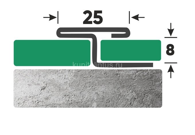 Заказать Т-профиль нержавеющая сталь закладной 8 мм FTZ 8 GS золото сатинированное 2,7 м Заказать Т-профиль нержавеющая сталь закладной 8 мм FTZ 8 GS золото сатинированное 2,7 м