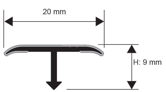 Заказать Профиль Т-образный из латуни для плитки и стен Progress PCROS 209 латунь шлифованная 2,7 мм Заказать Профиль Т-образный из латуни для плитки и стен Progress PCROS 209 латунь шлифованная 2,7 мм