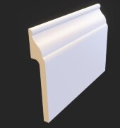 Напольный плинтус 149х26 мм Hiwood B150 из полистирола 2 м Напольный плинтус 149х26 мм Hiwood B150 из полистирола 2 м