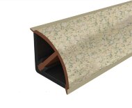 Плинтус для столешницы 14х14 Cezar Mini выпуклый 036 Сальса 3 м Плинтус для столешницы 14х14 Cezar Mini выпуклый 036 Сальса 3 м