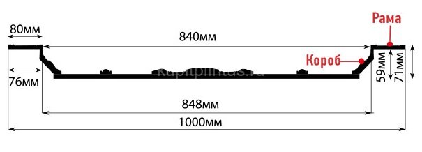 Заказать Декоративный купол Decomaster KP100-56 1000х1000х71 мм 1 Заказать Декоративный купол Decomaster KP100-56 1000х1000х71 мм 1