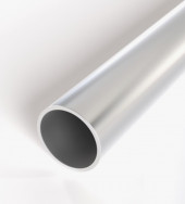 Алюминиевая труба 8х1 мм анодированная серебро 3 м