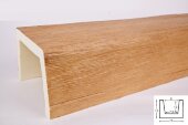 Декоративная балка из полиуретана 120х110 мм Уникс Модерн М11 Орех 3 м Декоративная балка из полиуретана 120х110 мм Уникс Модерн М11 Орех 3 м