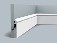 Плинтус с кабель-каналом Orac Decor Duropolymer SX186 2 м