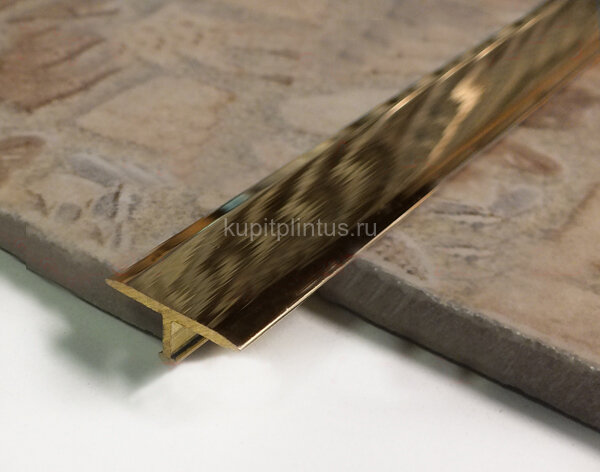 Заказать Профиль Т-образный из латуни Yakamoz ЛТ-26 латунь полированная 2,7 м Заказать Профиль Т-образный из латуни Yakamoz ЛТ-26 латунь полированная 2,7 м