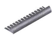 С-профиль для плитки внешний алюминиевый гибкий 10 мм NEEXY PV20-45 BBS-D серебро блестящее браш 2.7 м С-профиль для плитки внешний алюминиевый гибкий 10 мм NEEXY PV20-45 BBS-D серебро блестящее браш 2.7 м