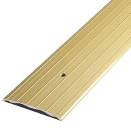 Порог одноуровневый анодированный А4 Золото КЕ 2,7 м