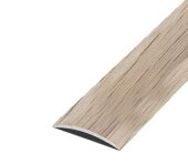 Порог одноуровневый из алюминия декорированный А30 КД Дуб беленый 2,7 м Порог одноуровневый из алюминия декорированный А30 КД Дуб беленый 2,7 м