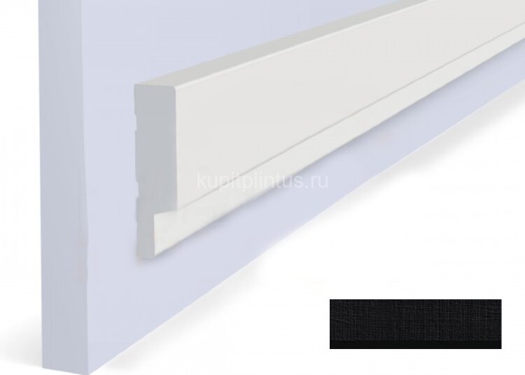 Заказать Финишный молдинг Hiwood LF124A BK114K декорированный 42х12 мм 2,7 м 