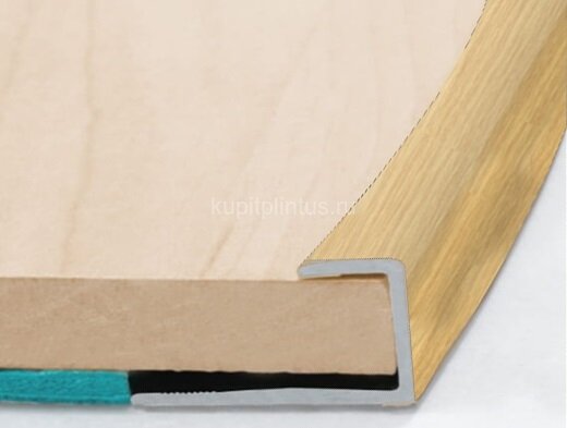 Заказать Гибкий П-образный профиль окантовочный 10 мм Effector S 93 25 Клен 2,5 м Заказать Гибкий П-образный профиль окантовочный 10 мм Effector S 93 25 Клен 2,5 м