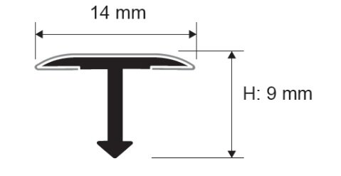 Заказать Профиль Т-образный из латуни для плитки и стен Progress PCROS 149 латунь шлифованная 2,7 м Заказать Профиль Т-образный из латуни для плитки и стен Progress PCROS 149 латунь шлифованная 2,7 м