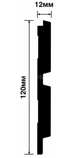 Заказать Стеновая панель 120х12 мм Hiwood LV123N BR396K под дерево 2,7м Заказать Стеновая панель 120х12 мм Hiwood LV123N BR396K под дерево 2,7м