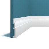 Напольный плинтус 18х110 мм Перфект Плюс P109 белый 2 м Напольный плинтус 18х110 мм Перфект Плюс P109 белый 2 м