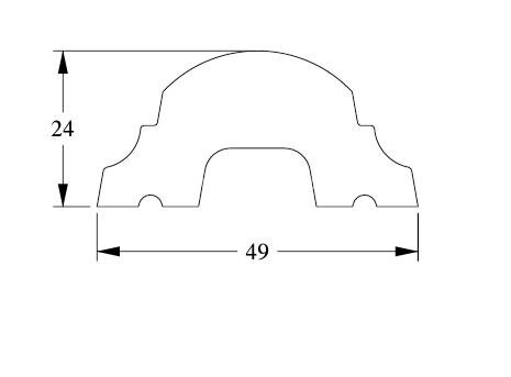 Заказать Молдинг Orac Decor Purotouch P1020 2 м Заказать Молдинг Orac Decor Purotouch P1020 2 м