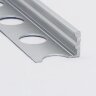 L-профиль алюминиевый 10 мм Евротрим L-10.01 серебро 2.7 м