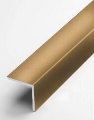 Алюминиевый уголок защитный 20х20 мм прямой PV74-27 карамель Ral 1011 2,7 м Алюминиевый уголок защитный 20х20 мм прямой PV74-27 карамель Ral 1011 2,7 м
