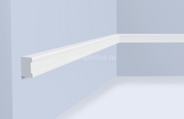 Заказать Молдинг 10х7 мм Hiwood MD10 белый полистирол 2 м 