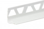 Уголок внутренний для плитки 10 мм IDEAL Вп10 001 Белый 2,5 м