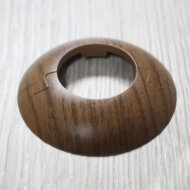 Розетка для труб Cezar D18 мм 77 Орех (2 шт.) Розетка для труб Cezar D18 мм 77 Орех (2 шт.)