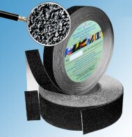 Противоскользящая абразивная лента AntiSlip 30 grit 50 мм черная 18,3 м Противоскользящая абразивная лента AntiSlip 30 grit 50 мм черная 18,3 м
