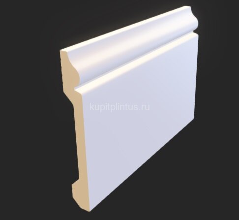 Заказать Напольный плинтус 136х18 мм Hiwood B136 из полистирола 2 м Заказать Напольный плинтус 136х18 мм Hiwood B136 из полистирола 2 м