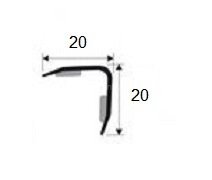 Заказать Уголок внешний из латуни Progress PEGOC 20А 20х20 латунь хромированная 2,7 м Заказать Уголок внешний из латуни Progress PEGOC 20А 20х20 латунь хромированная 2,7 м