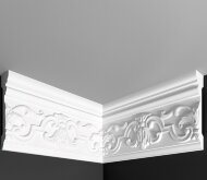 Угол внутренний к плинтусу Де-Багет ДП 10/110 (6*4) белый Угол внутренний к плинтусу Де-Багет ДП 10/110 (6*4) белый