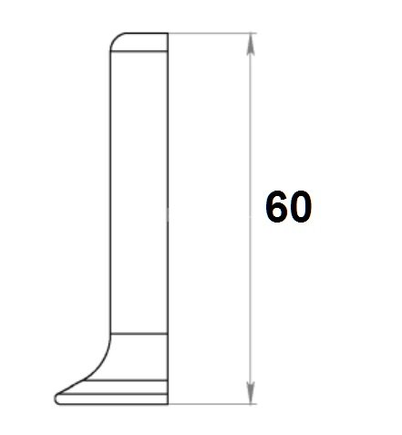 Заказать Уголок наружний для напольного плинтуса Мега-Трейд ЛП-60ун Чёрный Заказать Уголок наружний для напольного плинтуса Мега-Трейд ЛП-60ун Чёрный