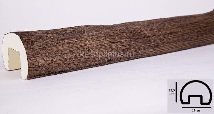 Заказать Декоративная балка из полиуретана 115х150 мм Уникс Ретро Р2 Дуб 2 м Заказать Декоративная балка из полиуретана 115х150 мм Уникс Ретро Р2 Дуб 2 м