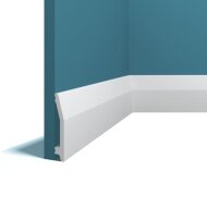 Напольный плинтус 14х90 мм Перфект Плюс P111 белый 2 м Напольный плинтус 14х90 мм Перфект Плюс P111 белый 2 м