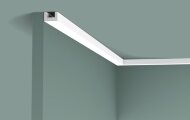 Карниз гибкий Orac Decor Duropolymer Flex CX190F для скрытого освещения 2 м