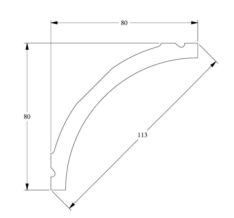Заказать Карниз гибкий Orac Decor Purotouch Flex C240F 2 м 
