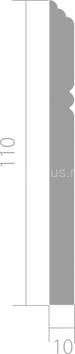 Заказать Плинтус напольный ЛДФ 10х110 мм Ultrawood Base 5380 2,44 м Заказать Плинтус напольный ЛДФ 10х110 мм Ultrawood Base 5380 2,44 м