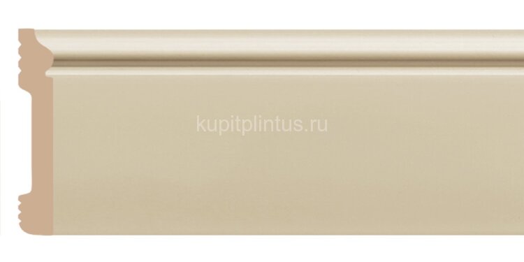 Заказать Напольный плинтус Decomaster D005-61/26 из полистирола 79х13х2400 мм 
