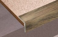 Угловой порог из декорированного алюминия Д19 КД Дуб венский 2,7 м Угловой порог из декорированного алюминия Д19 КД Дуб венский 2,7 м