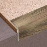 Заказать Угловой порог из декорированного алюминия Д19 КД Дуб венский 2,7 м 