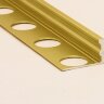 L-профиль алюминиевый 10 мм Евротрим L-10.00 золото 2.7 м