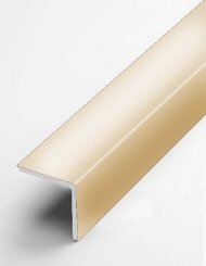 Алюминиевый уголок защитный 20х20 мм прямой PV74-26 светло-бежевый Ral 1015 2,7 м Алюминиевый уголок защитный 20х20 мм прямой PV74-26 светло-бежевый Ral 1015 2,7 м