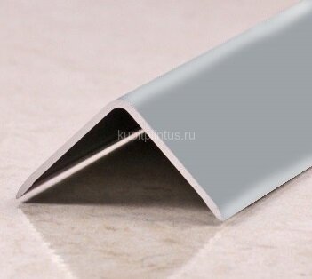 Заказать Алюминиевый уголок 20х20 мм PV63-36 серый Ral 7040 2,7 м 