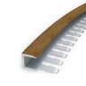 Заказать Профиль П-образный гибкий MP55 из алюминия 28 Дуб 2,7 м Заказать Профиль П-образный гибкий MP55 из алюминия 28 Дуб 2,7 м