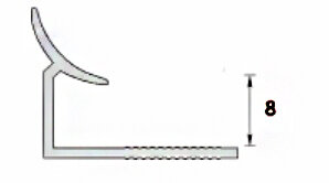 Заказать Уголок внутренний для плитки 8 мм IDEAL Вп8 001 Белый 2,5 м Заказать Уголок внутренний для плитки 8 мм IDEAL Вп8 001 Белый 2,5 м