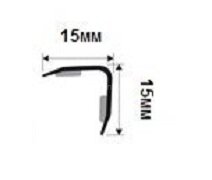 Заказать Уголок внешний из латуни Progress PEGOC 15А 15х15 латунь хромированная 2,7 м Заказать Уголок внешний из латуни Progress PEGOC 15А 15х15 латунь хромированная 2,7 м