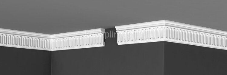 Заказать Потолочный плинтус 60х20 мм Де-Багет Декор ДП 12/60 белый 2 м Заказать Потолочный плинтус 60х20 мм Де-Багет Декор ДП 12/60 белый 2 м