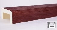 Декоративная балка из полиуретана 120х110 мм Уникс Модерн М11 Вишня 2 м Декоративная балка из полиуретана 120х110 мм Уникс Модерн М11 Вишня 2 м