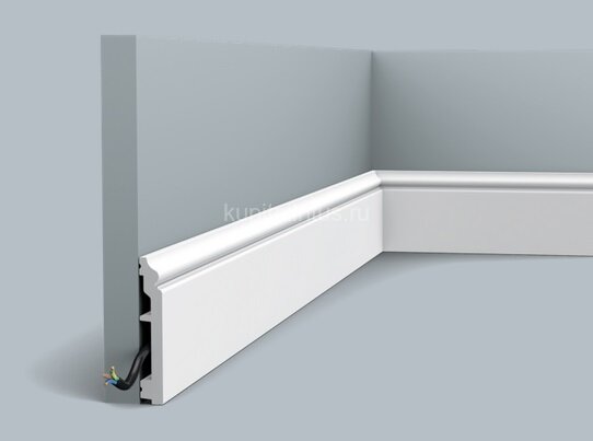 Заказать Плинтус с кабель-каналом Orac Decor Duropolymer SX173 2 м Заказать Плинтус с кабель-каналом Orac Decor Duropolymer SX173 2 м