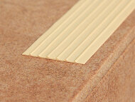 Резиновый профиль лента противоскользящий Евроступень Н-47 бежевый 9 м Резиновый профиль лента противоскользящий Евроступень Н-47 бежевый 9 м