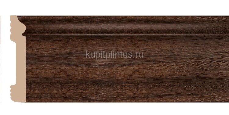 Заказать Напольный плинтус Decomaster D005-438/26 из полистирола 79х13х2400 мм 